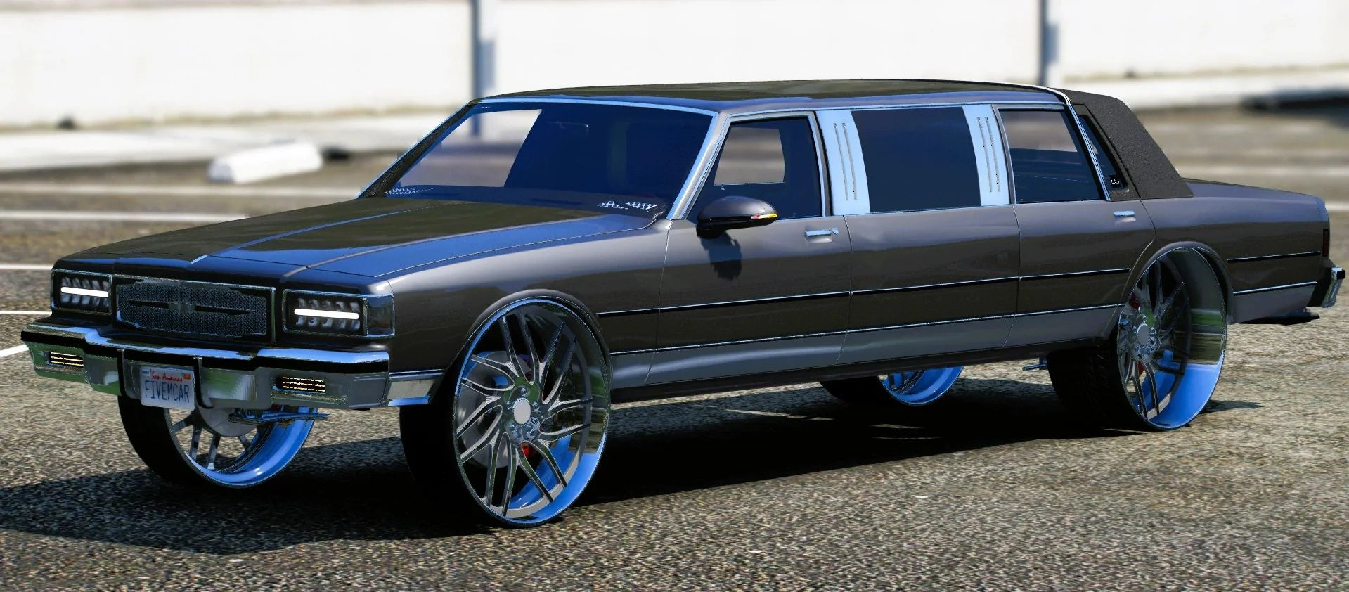 (Unbranded) Chevy Caprice Limo Donk 6 Seater | One Deep