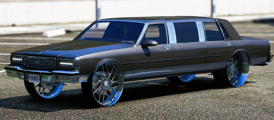 (Unbranded) Chevy Caprice Limo Donk 6 Seater | One Deep