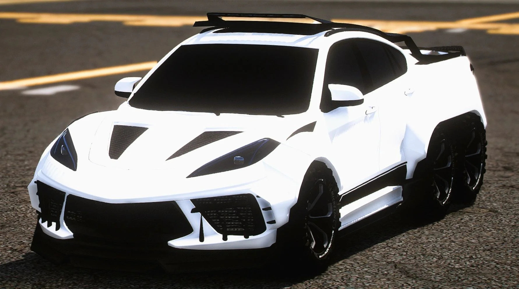 (Unbranded) Chevrolet Corvette 6x6 | Domyah Abuloay