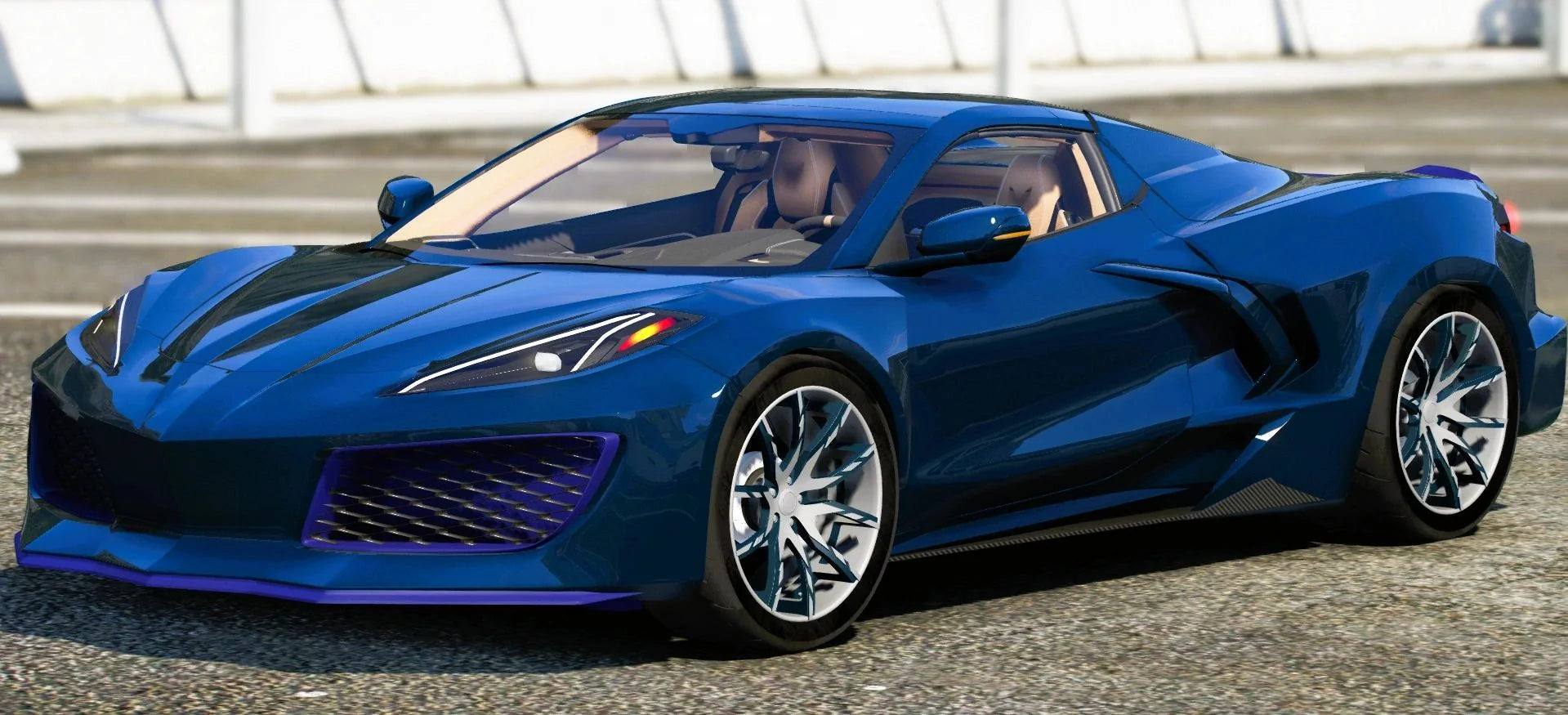 (Unbranded) Chevrolet Corvette C8 Widebody Mister | LAxuuR