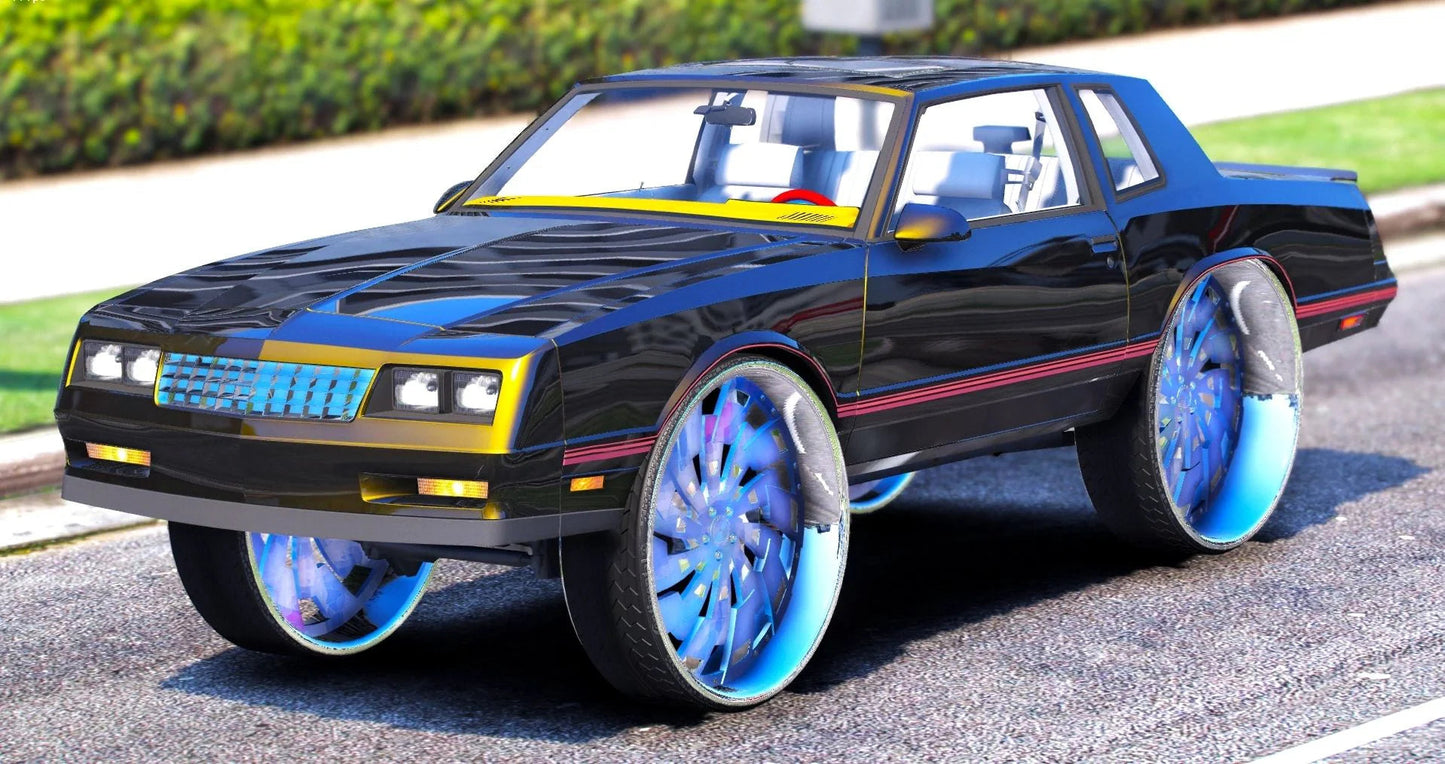 (Unbranded) Chevrolet Monte Carlo On Ruccis | PNUT Customs