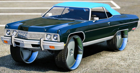 (Unbranded) Chevrolet Impala SRT 1973 Donk | Umrellas