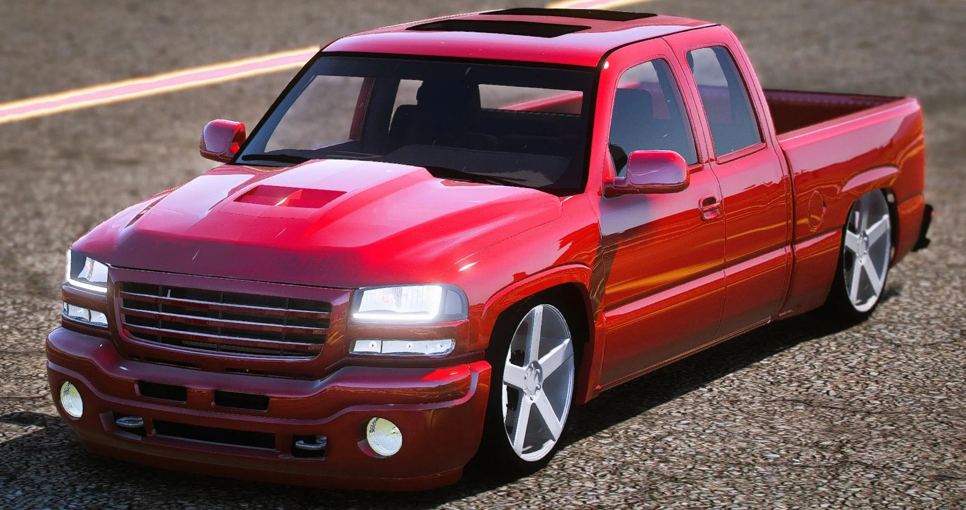 (Unbranded) Chevy Silverado 2006 Guero EXT | Pers