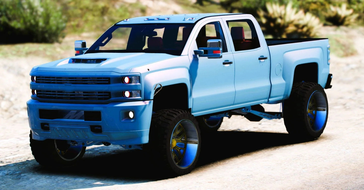(Unbranded) Chevrolet Silverado 2500HD LTZ Duramax Turbo Charged | Twin Builds