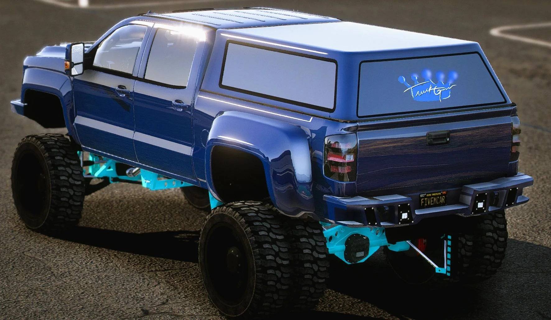 (Unbranded) Chevy Silverado Camper | Bagged Custom