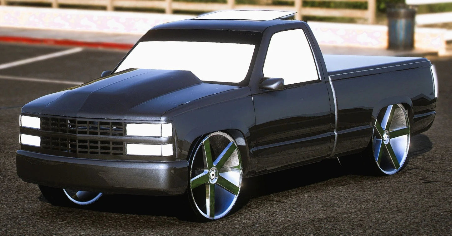 (Unbranded) Chevrolet Silverado Extended Cab Pickup Dually | KB Customs