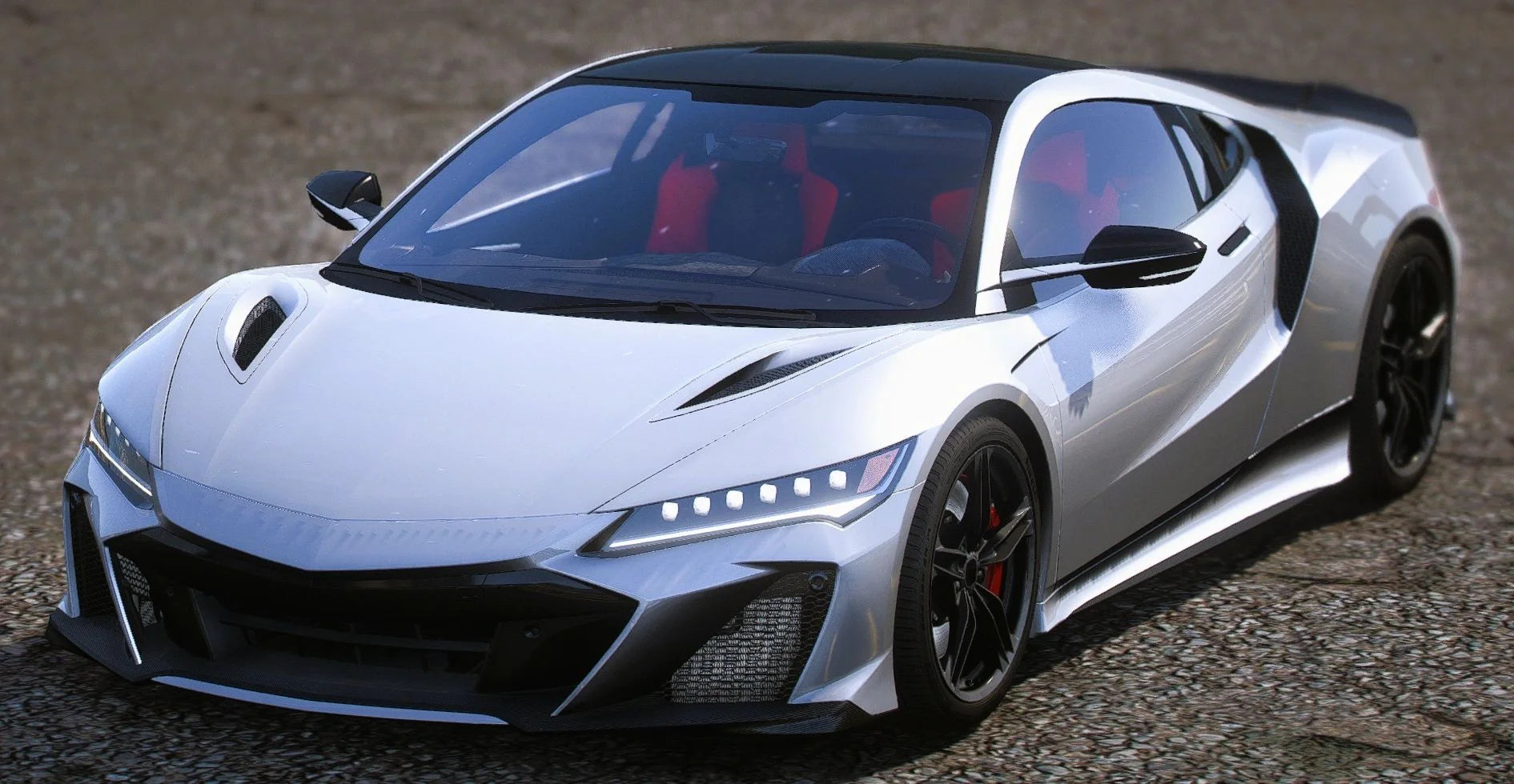 (Unbranded) Acura NSX Type S 2022 | IKX3 Mods