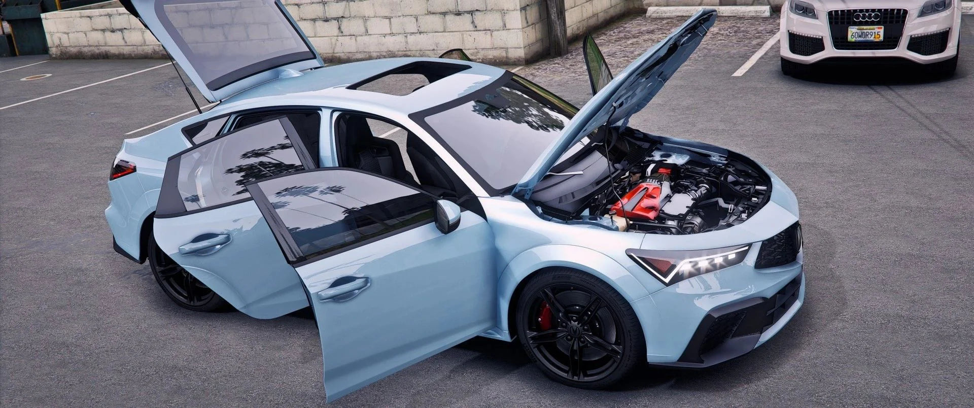 (Unbranded) Acura Integra Type S 2024 [Animation Sunroof] | GZ Customs