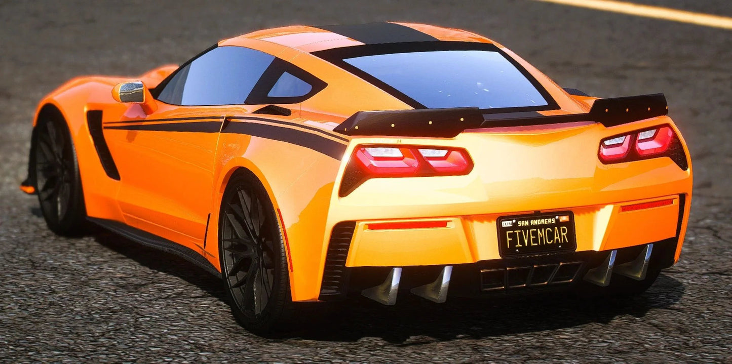(Unbranded) Custom 2023 Chevrolet Corvette C7 ZR1 1000HP Yenko Performance | 4K Customs