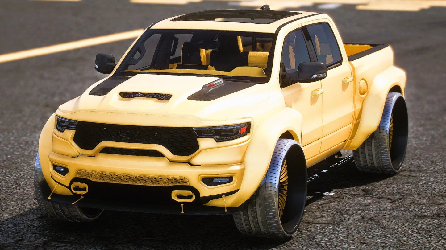 (Unbranded) Customs 2022 Ram TRX Widebody on Forgiatos | Xian Customs