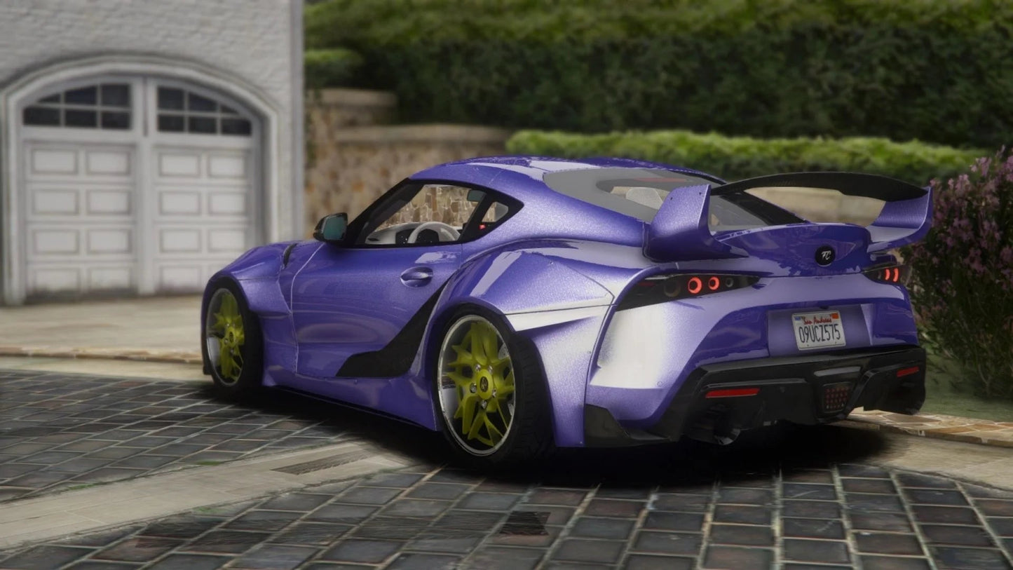 (Unbranded) Customs 2020 Toyota Supra A90 Street Hunter Targa Top Twin Turbo | Freebo