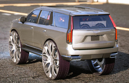 (Unbranded) Custom Cadillac Escalade Donk | Bansey Mods