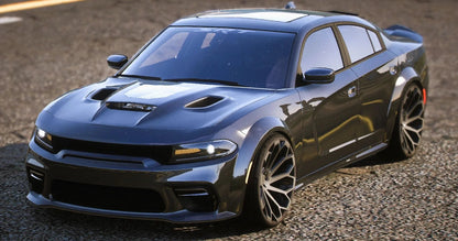 (Unbranded) Custom Dodge Charger Hellcat Widebody on Amanis (5 Liveries) | Mopar Mak