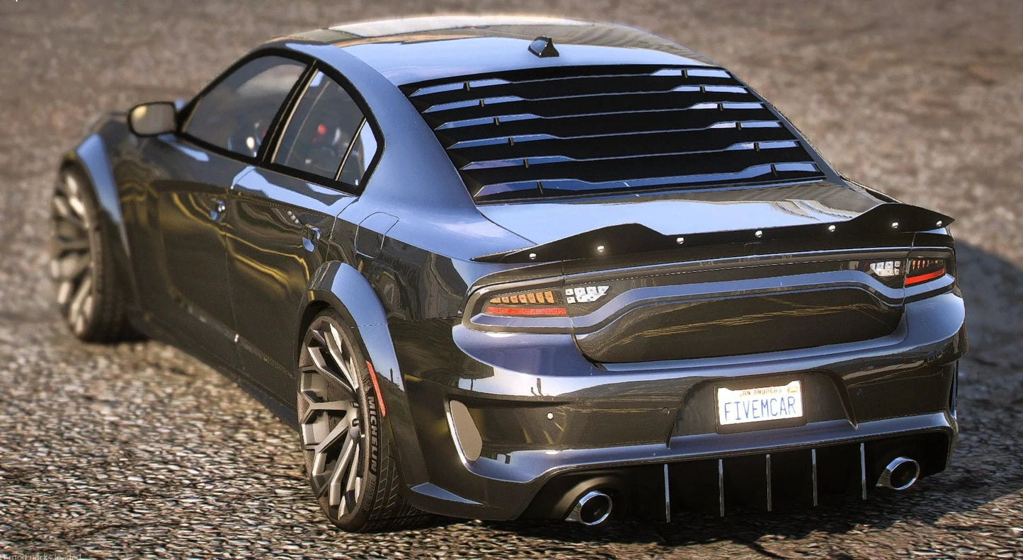 (Unbranded) Custom Dodge Charger Hellcat Widebody on Amanis (5 Liveries) | Mopar Mak