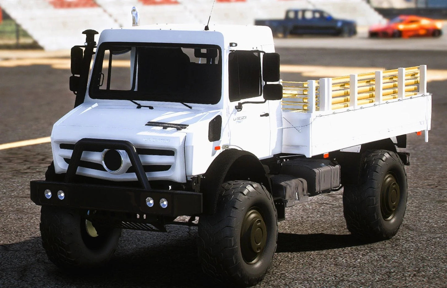 (Unbranded) Custom Unimog 10 Seater | Loxin