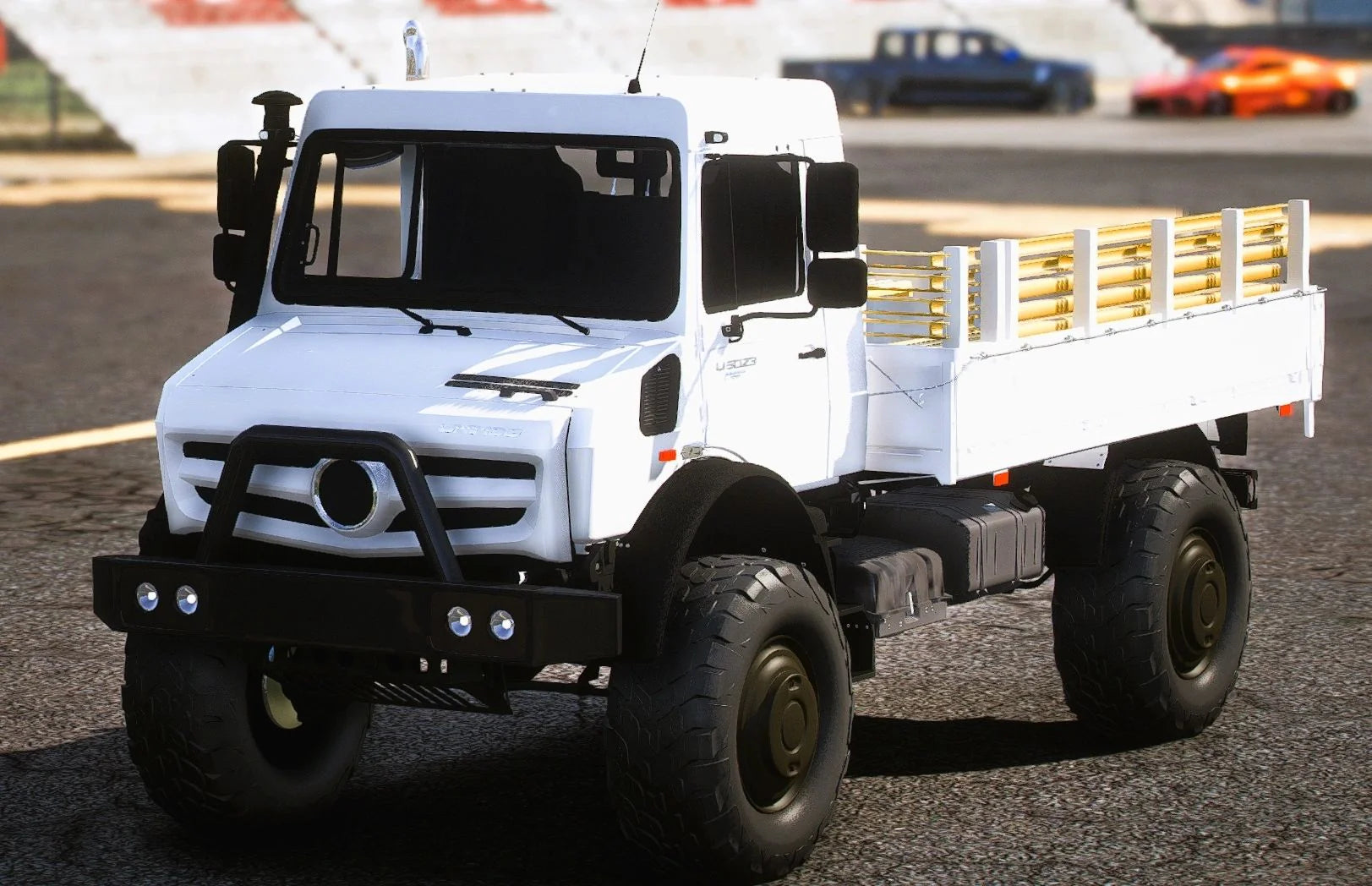 (Unbranded) Custom Unimog 10 Seater | Loxin