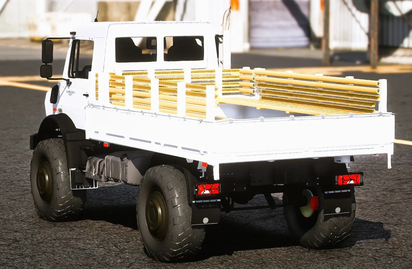 (Unbranded) Custom Unimog 10 Seater | Loxin