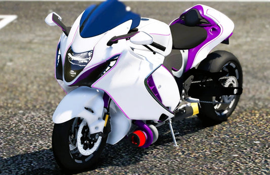 (Unbranded) Custom SUZUKI R1300 Hayabusa | Potato Mods