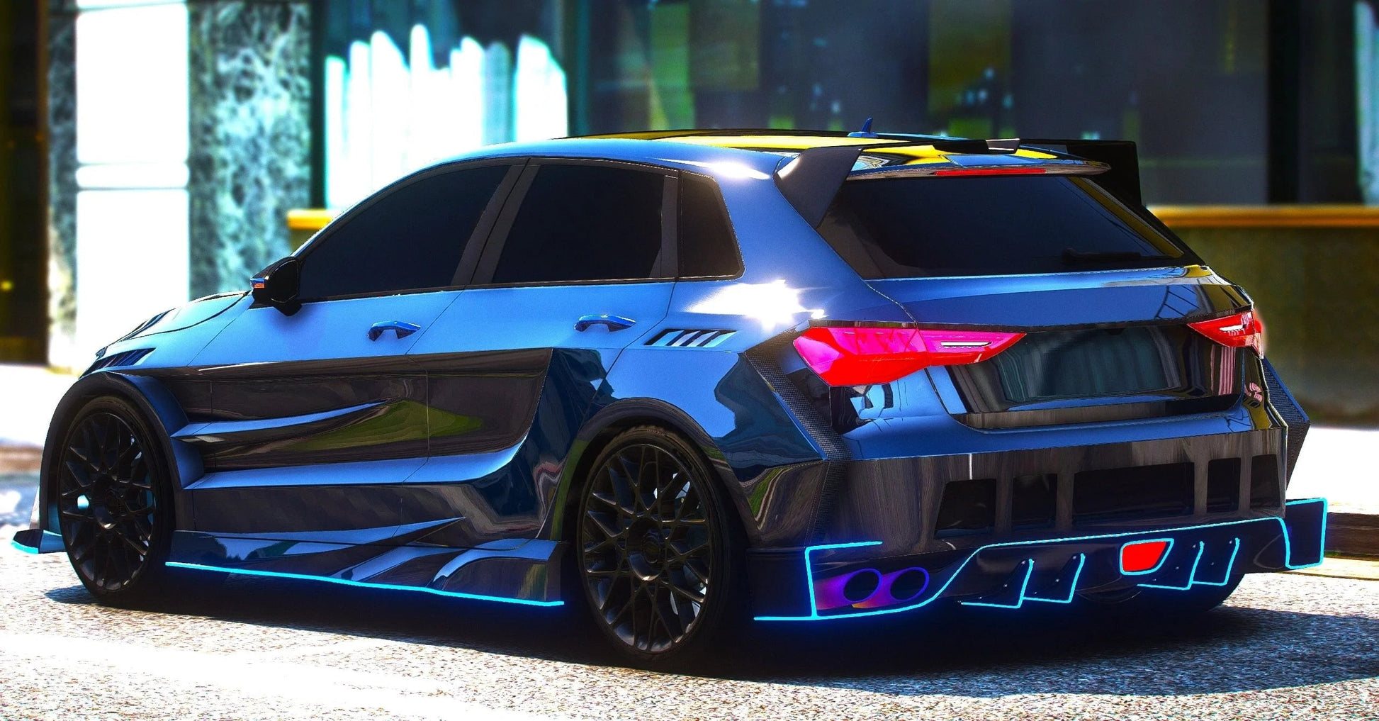 (Unbranded) Audi RS3 Sportback Abflug | Lemon
