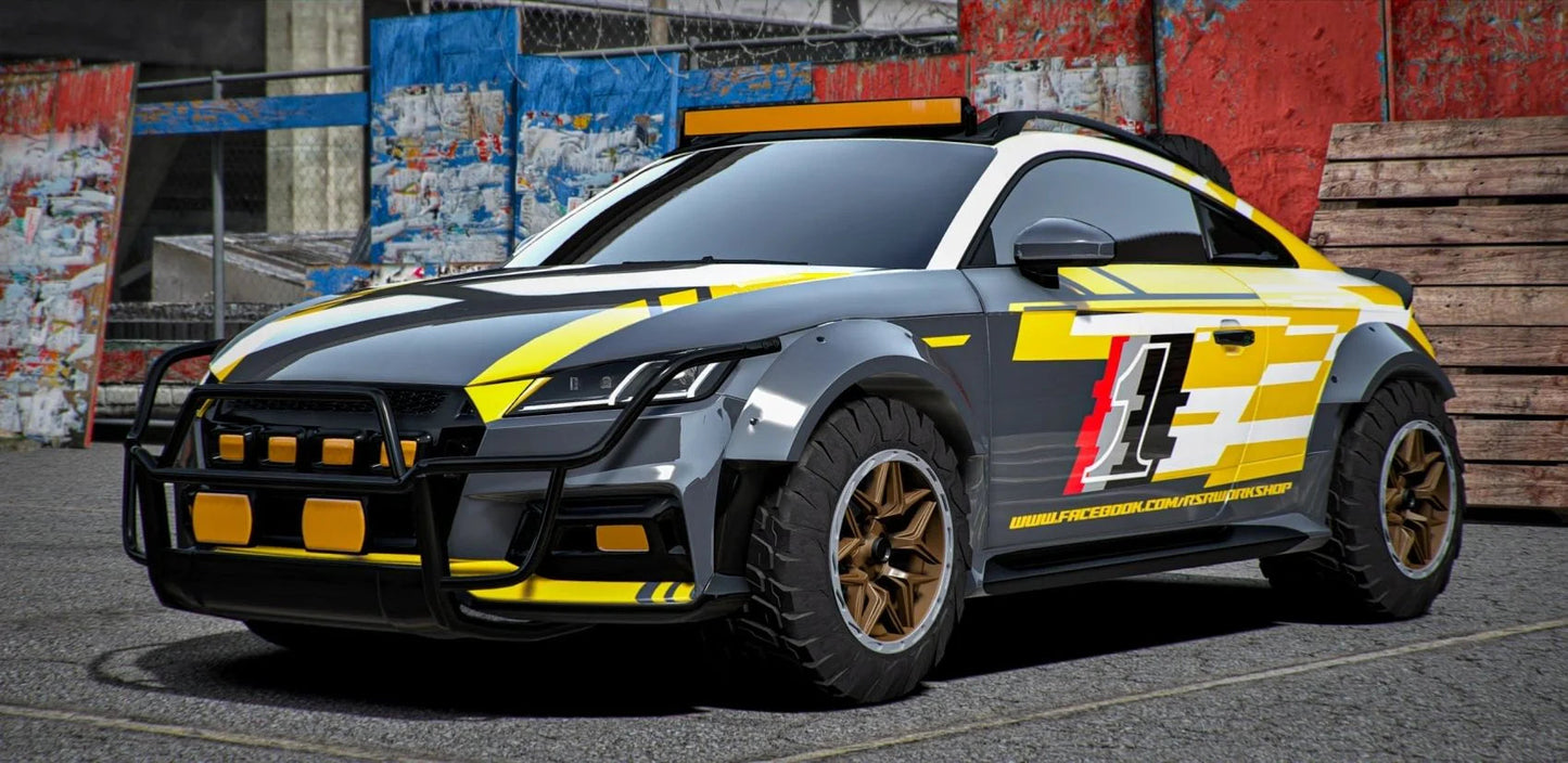 (Unbranded) Audi TTRS Safari Edition (2 Liveries) | Adan