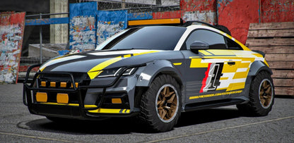 (Unbranded) Audi TTRS Safari Edition (2 Liveries) | Adan