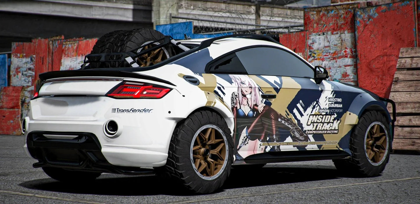 (Unbranded) Audi TTRS Safari Edition (2 Liveries) | Adan