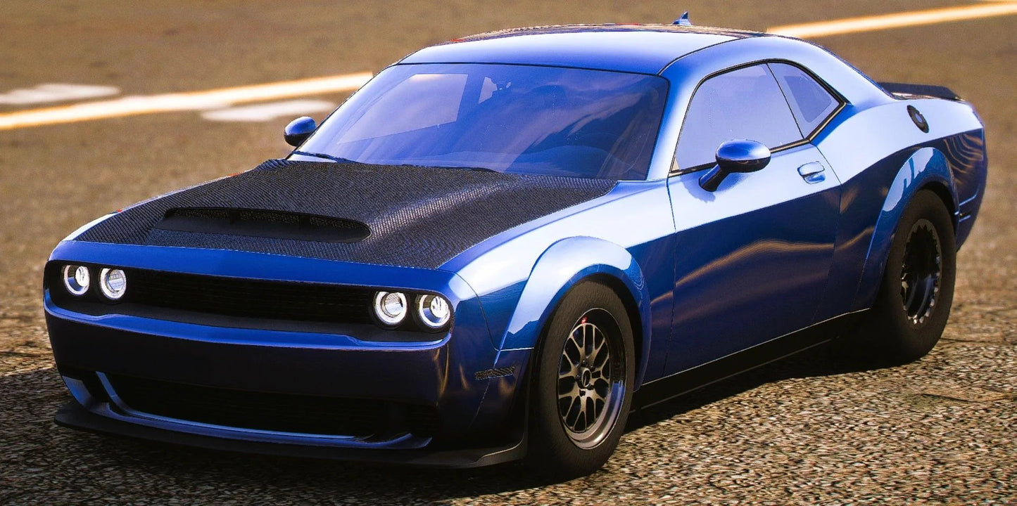 (Unbranded) Dodge Challenger Demon | Pluto Customs