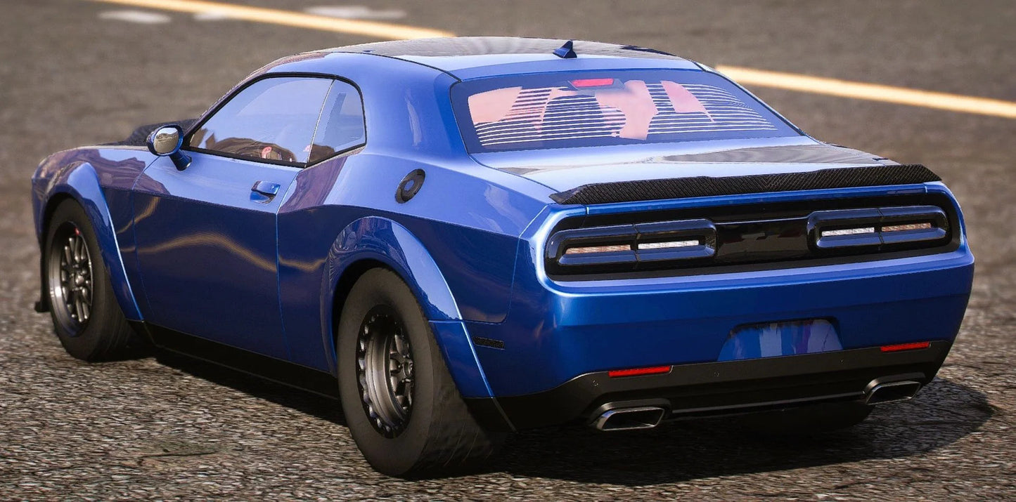 (Unbranded) Dodge Challenger Demon | Pluto Customs