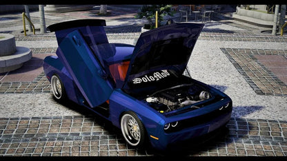 (Unbranded) Dodge Challenger Hellcat Single Turbo | AM