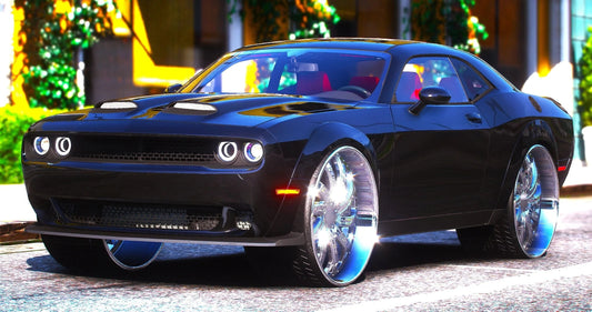(Unbranded) Dodge Challenger Redeye Donk | Donk Builds