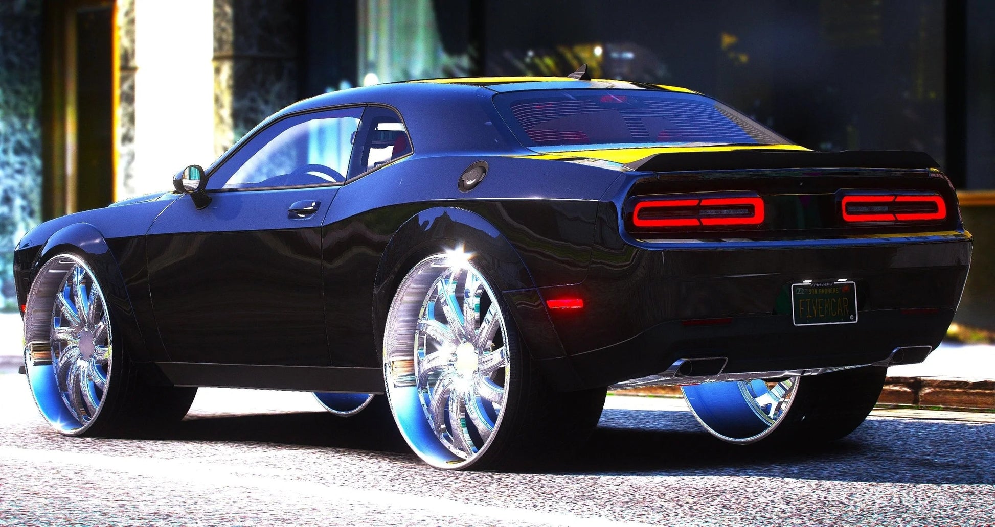 (Unbranded) Dodge Challenger Redeye Donk | Donk Builds