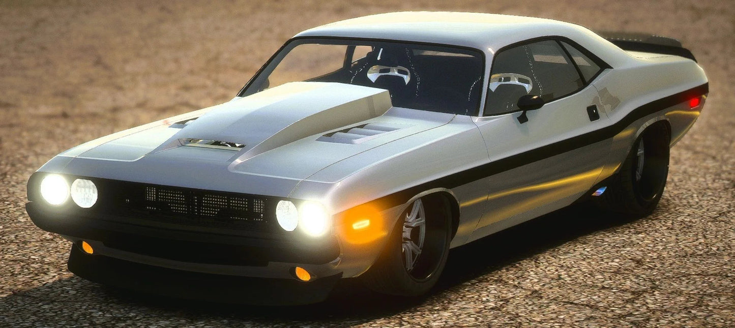 (Unbranded) Dodge Challenger RT 1970 Swap Viper | Freebo