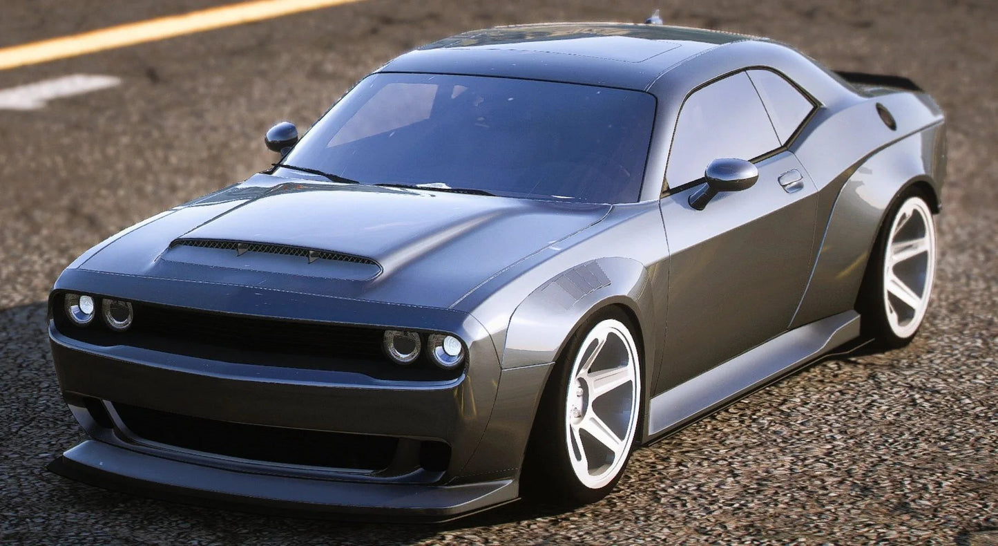 (Unbranded) Dodge Challenger SRT Widebody Pancake Edition | Underground Customs