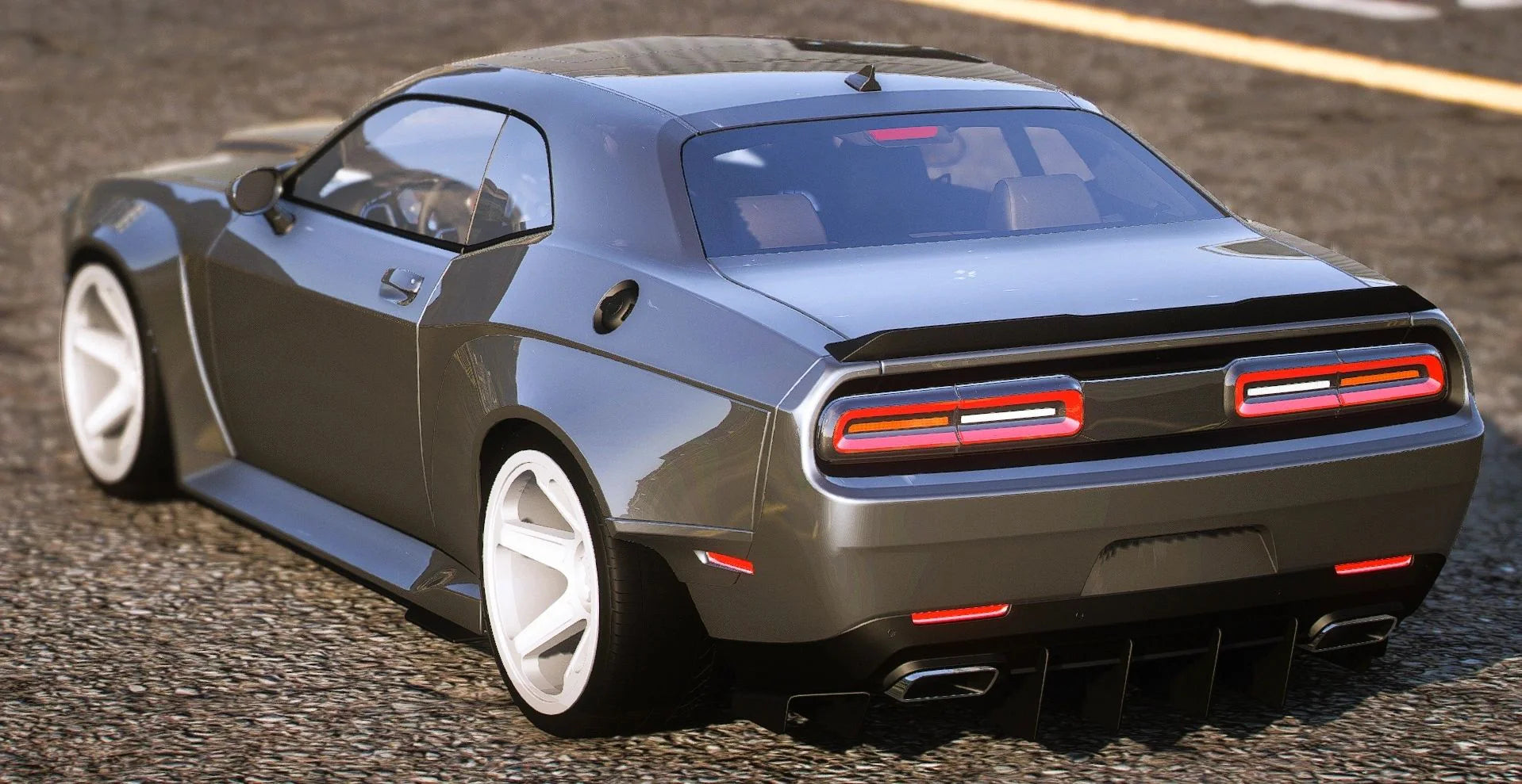 (Unbranded) Dodge Challenger SRT Widebody Pancake Edition | Underground Customs