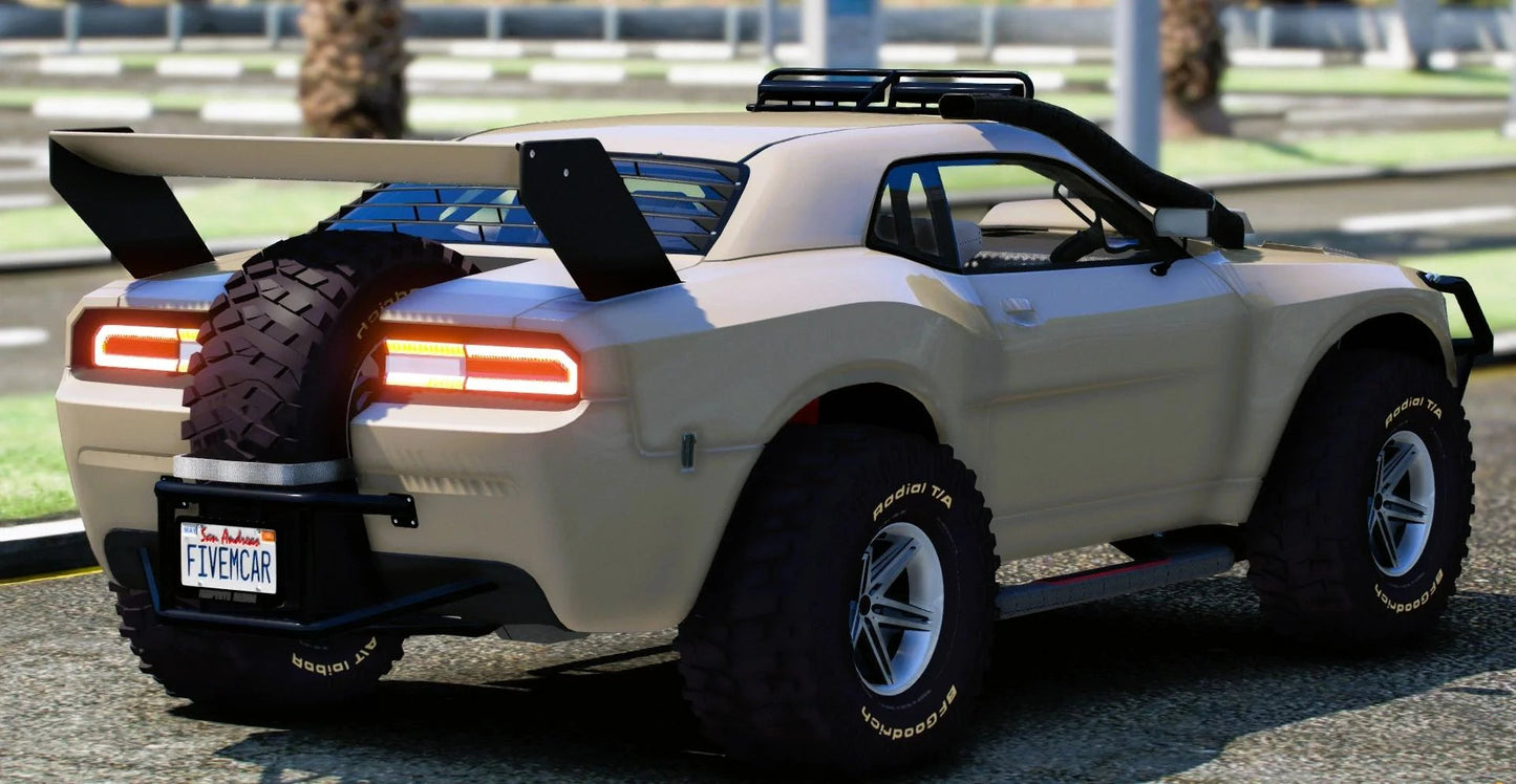 (Unbranded) Dodge Challenger SRT RACING 2010 | Vanz123