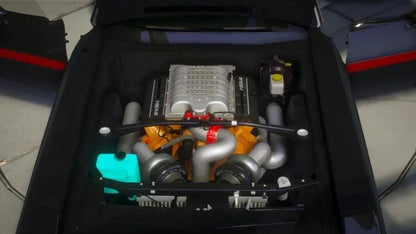 (Unbranded) Dodge Challenger Twin Turbo Demon Motor 1200HP | Razer Kobain