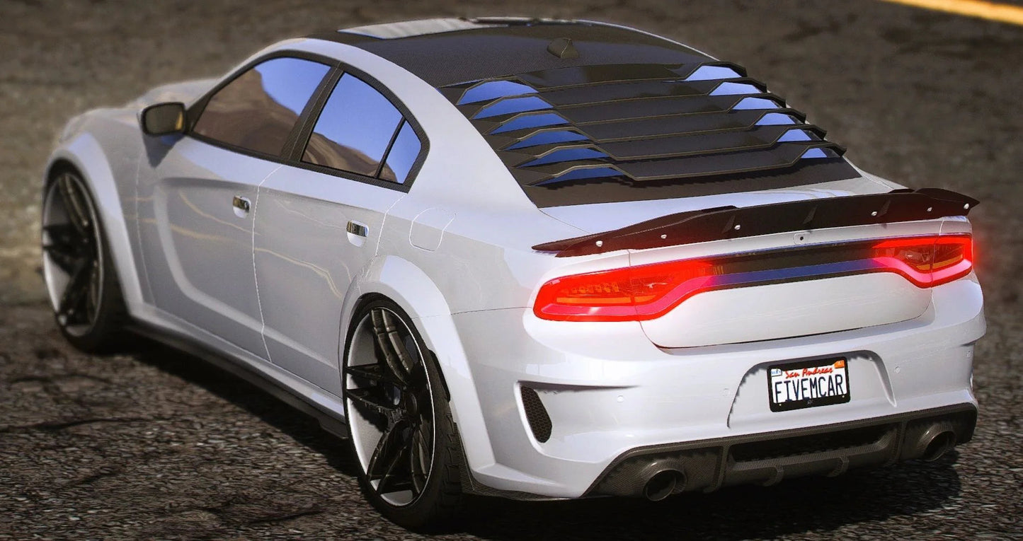 (Unbranded) Dodge Charger Demoncat Widebody (5 Liveries) | Mopar Mak