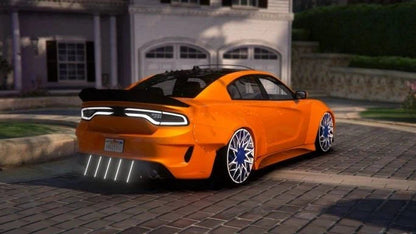 (Unbranded) Dodge Charger Ghoul V2 on Blocca Forgiatos | 4K Customs