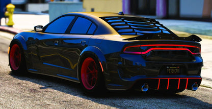 (Unbranded) Dodge Charger Hellcat Animated Lights | VBX