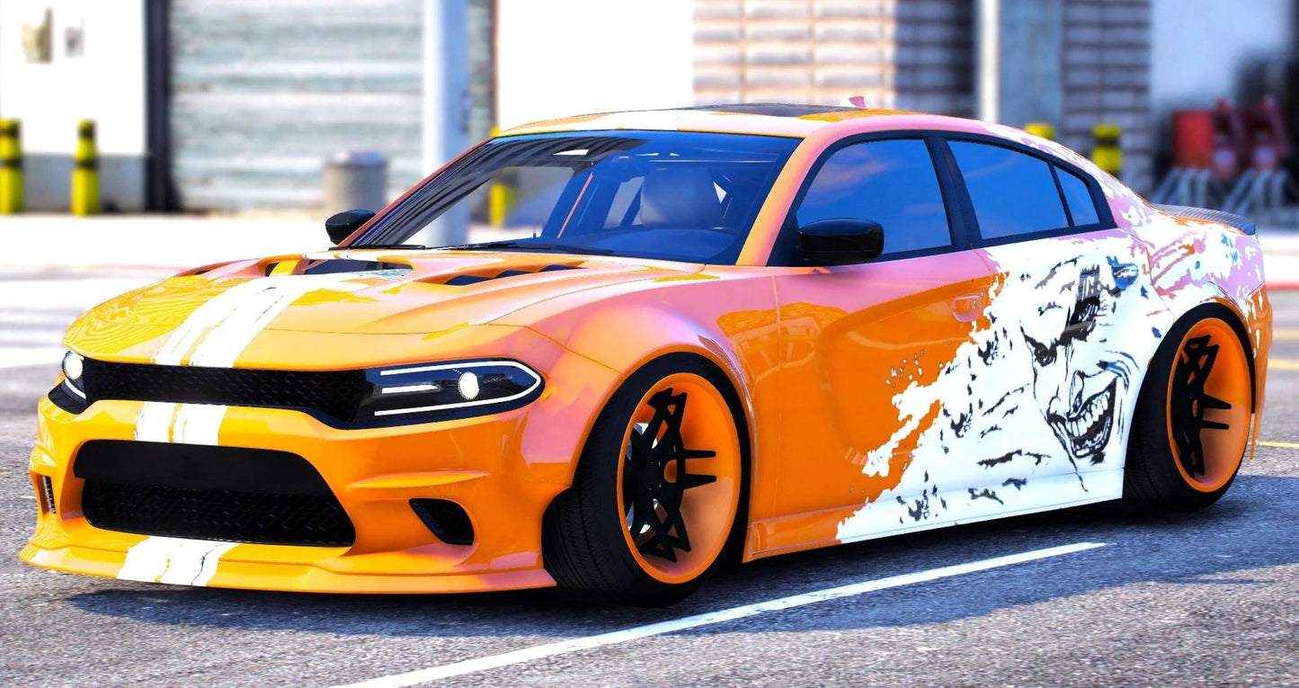 (Unbranded) Dodge Charger Joker | KG