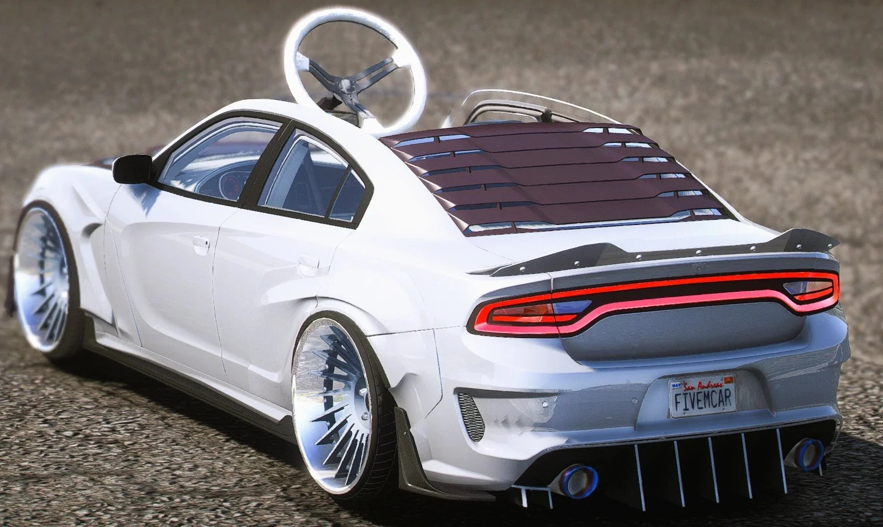 (Unbranded) Dodge Charger Mini WideBody | Underground Customs