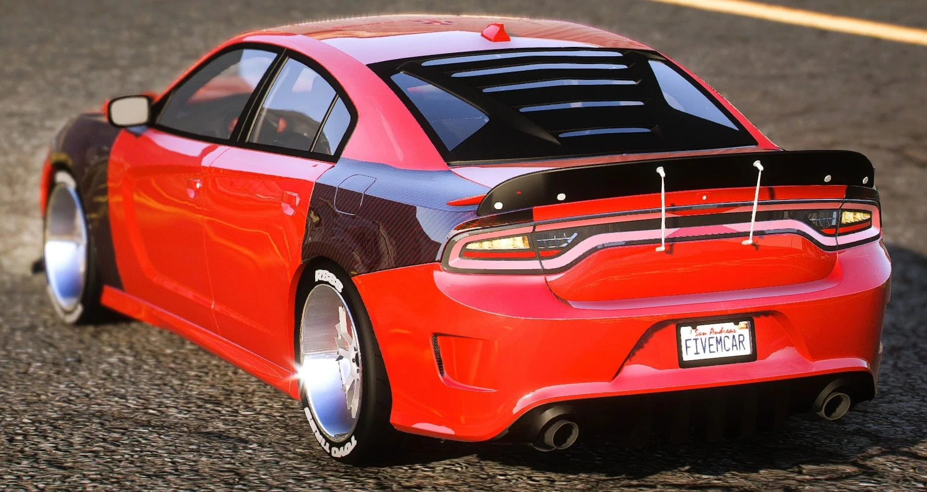 (Unbranded) Dodge Charger SRT SuperBee Scatpack On Forgiato Rims | 3RR0R