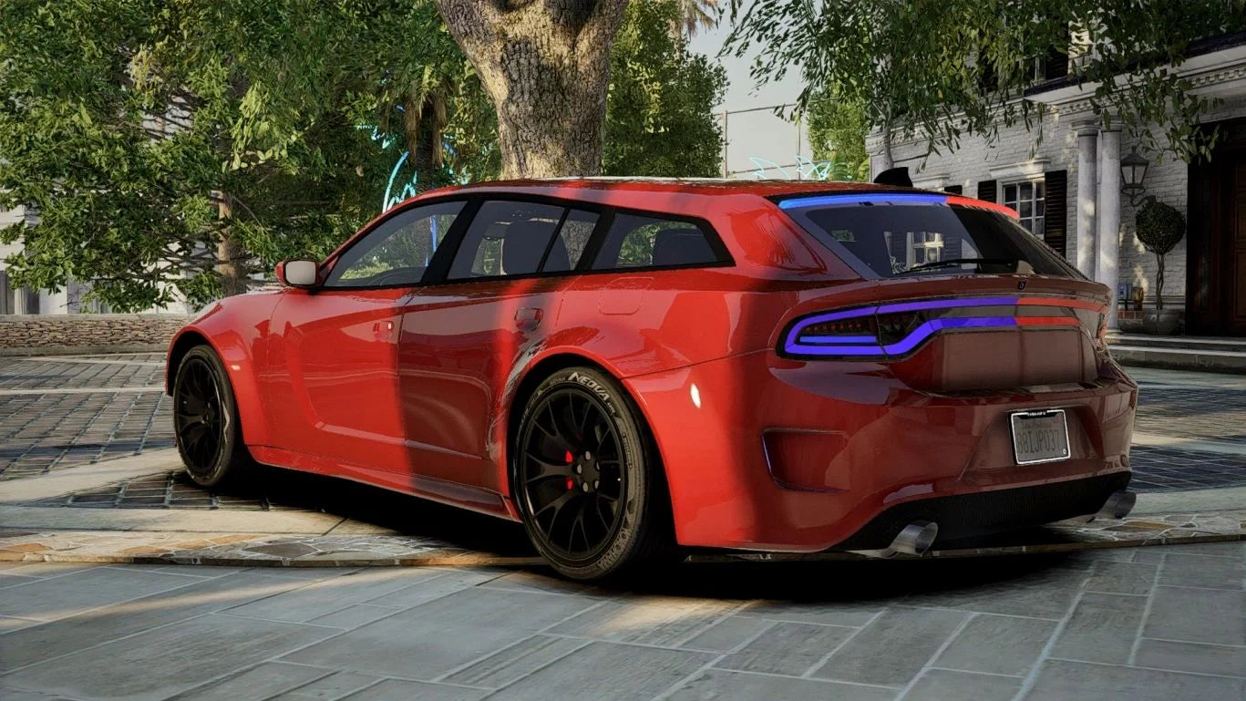 (Unbranded) Dodge Charger SRT Wagon Police Modern Lights | NM