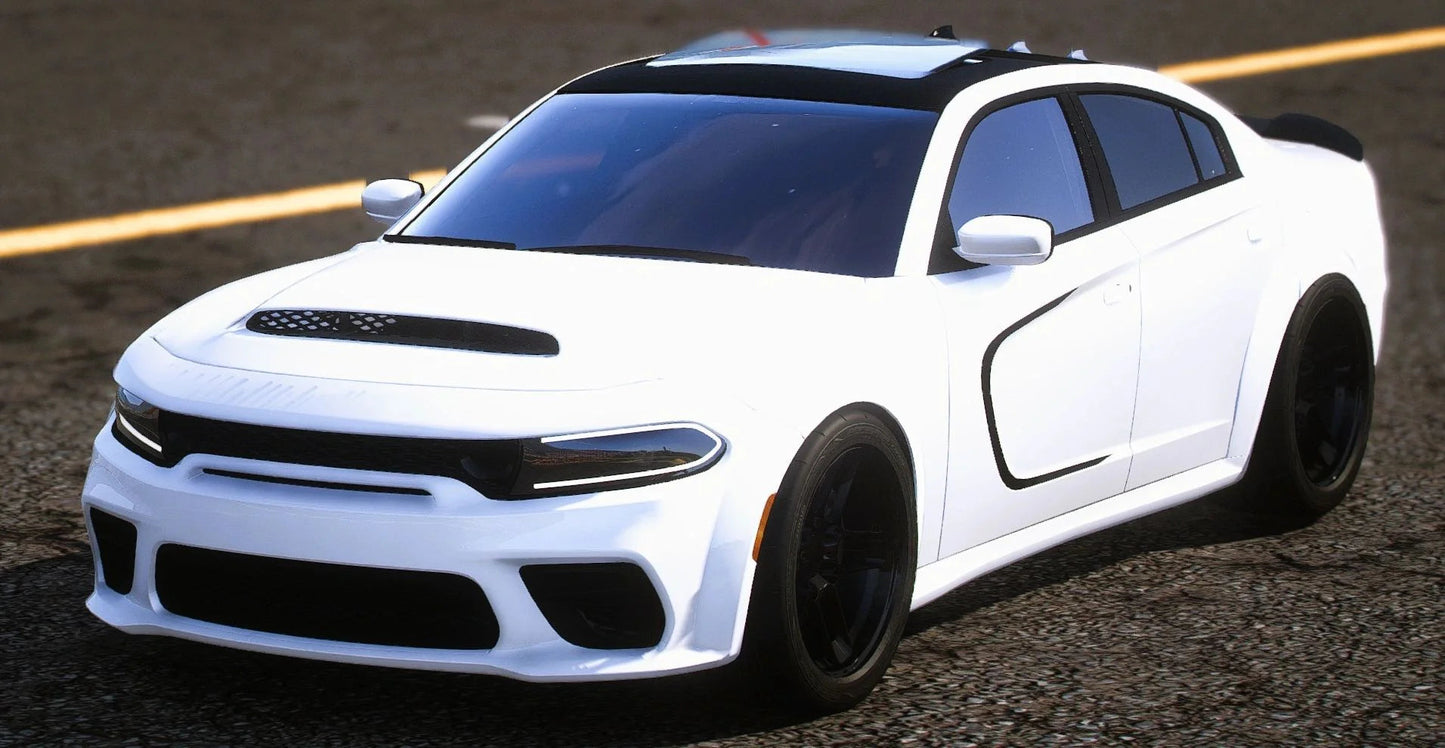 (Unbranded) Dodge Charger Widebody Demon 170 Custom | Hawks Customz