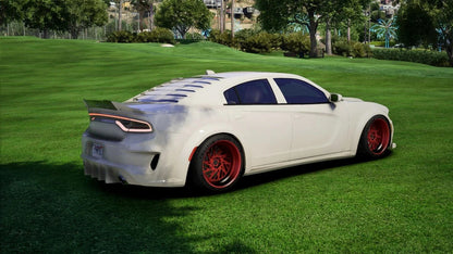 (Unbranded) Dodge Charger Widebody White Out | South Coast Custom