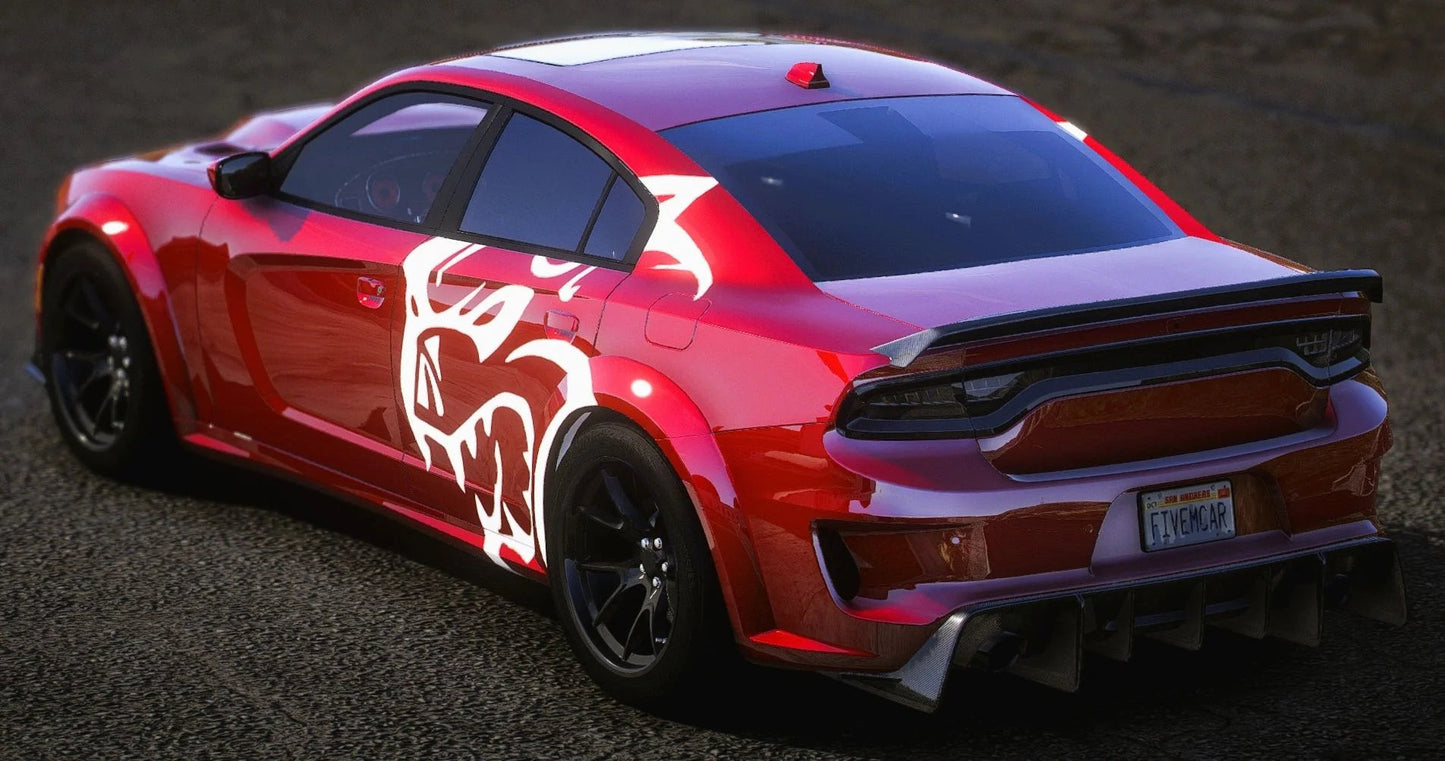 (Unbranded) Dodge Ghoul Charger 2024 | Mykes Customs