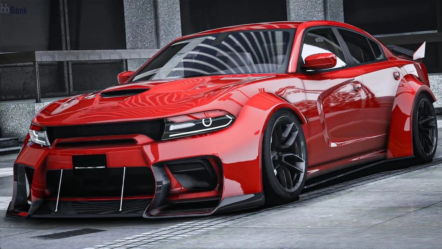 (Unbranded) Dodge HellCat SRT LBWK | Zeed