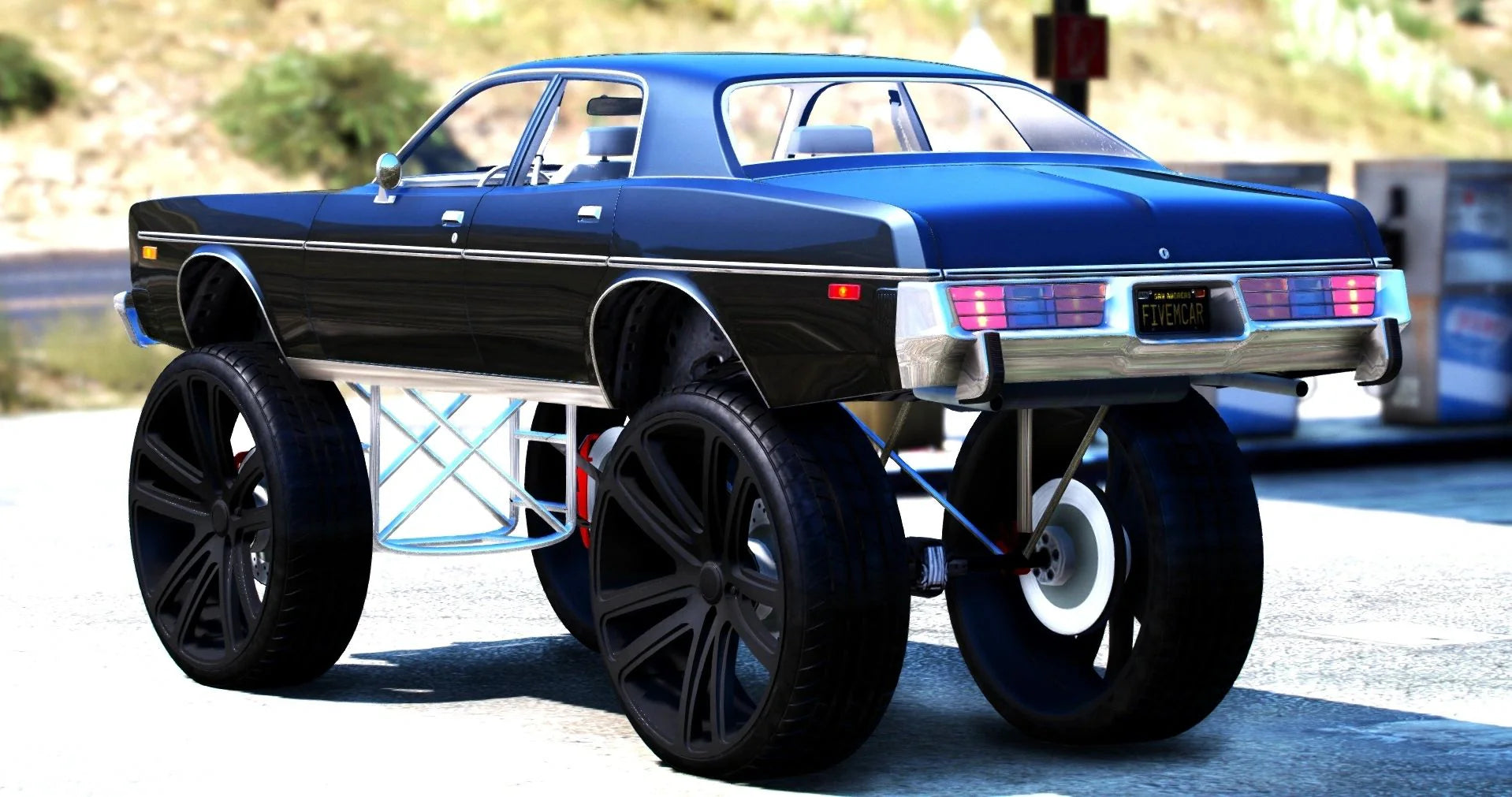 (Unbranded) Dodge Monaco Swap Hemmi 1977 Donk | Gonnie