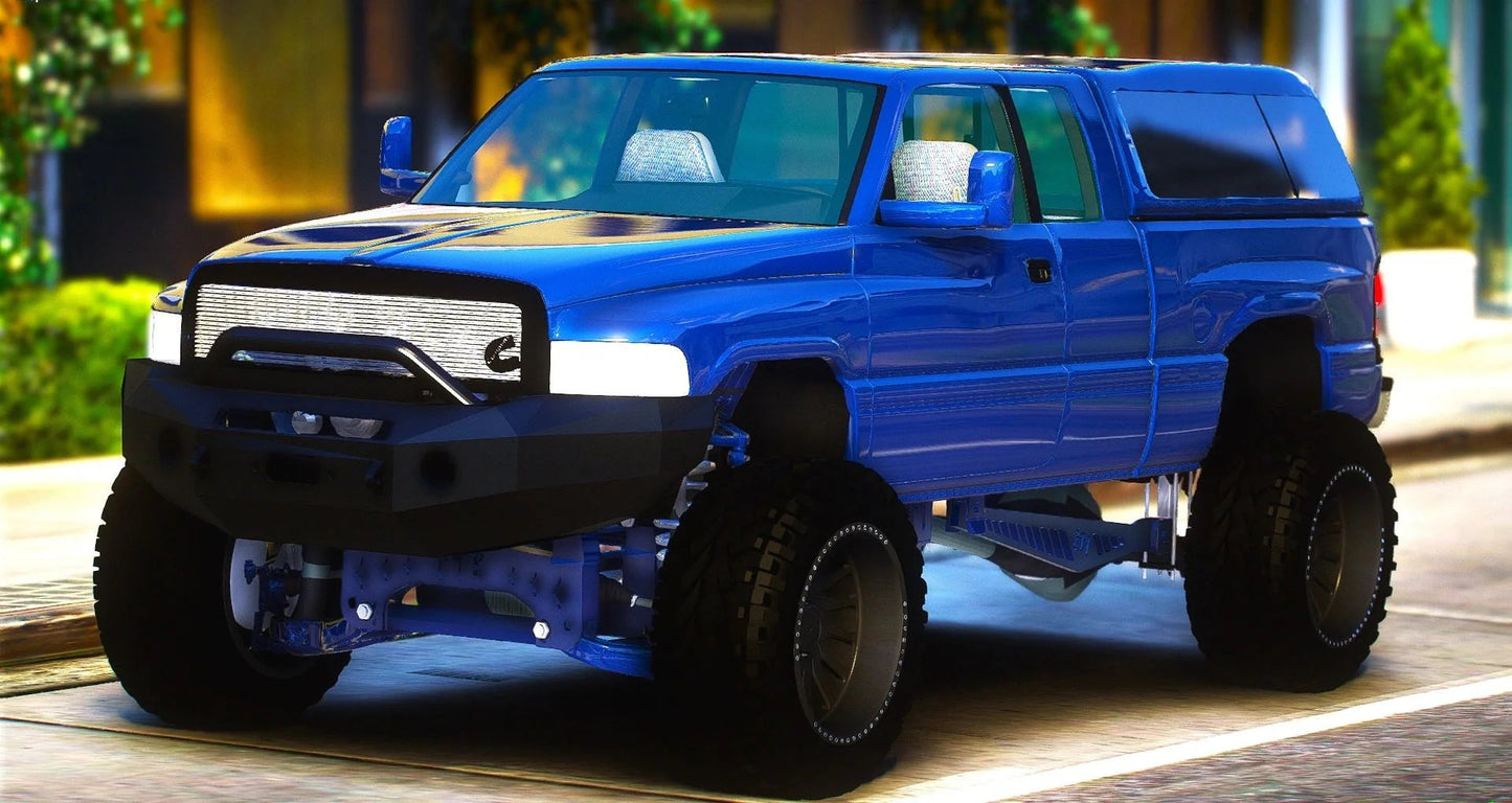 (Unbranded) Dodge Ram 2nd Gen Show (Working Lift Kit) | Pers