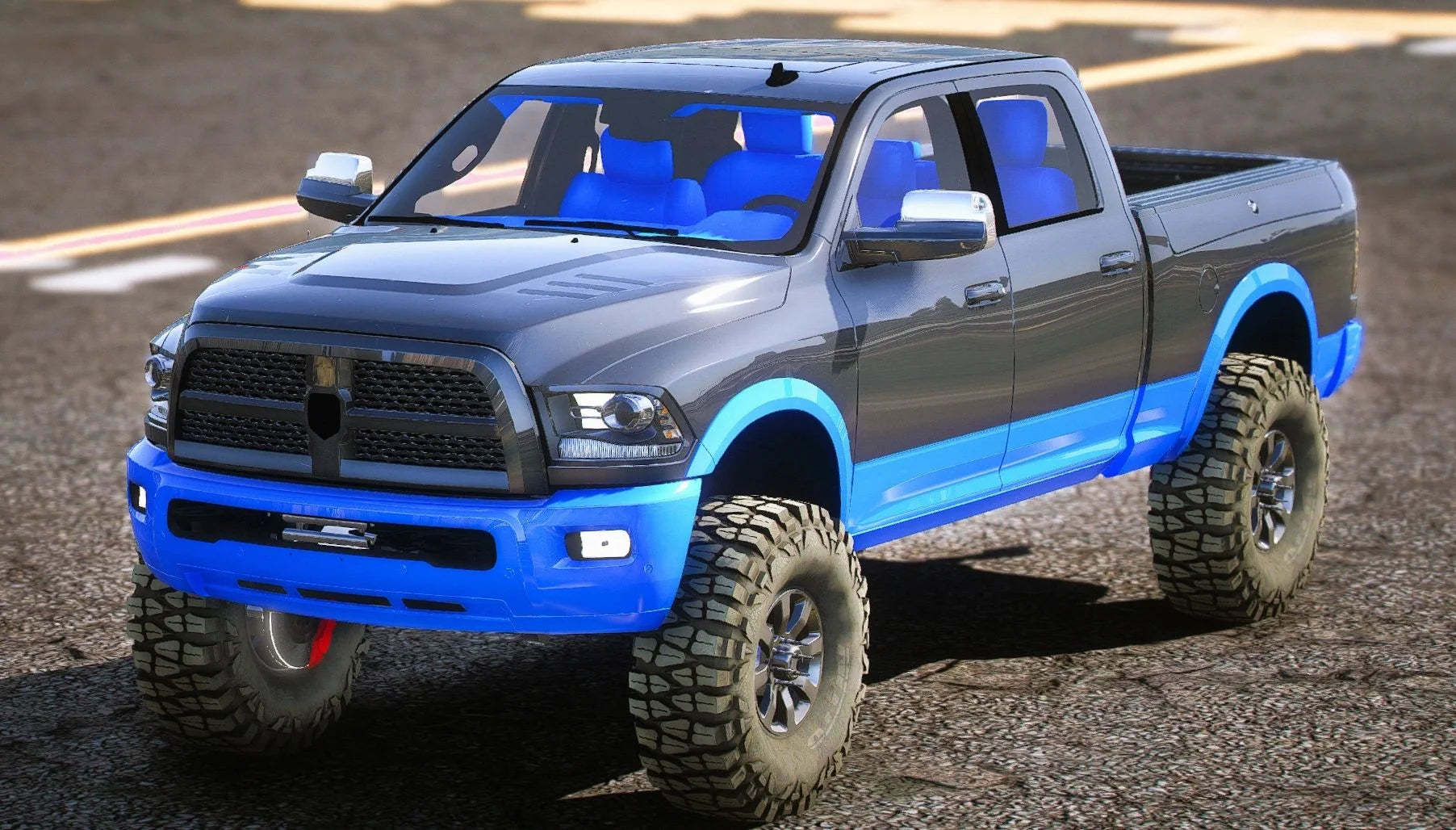 (Unbranded) Dodge Ram Lifted 2018 | Bubba